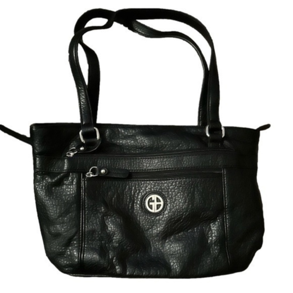 Giani Bernini Pebble Tote, Black